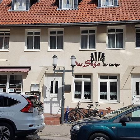 Das Sofa Restaurant-Hotel-Spaetkauf Greifswald Eksteriør billede